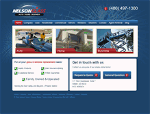 Tablet Screenshot of nelsonglass.net